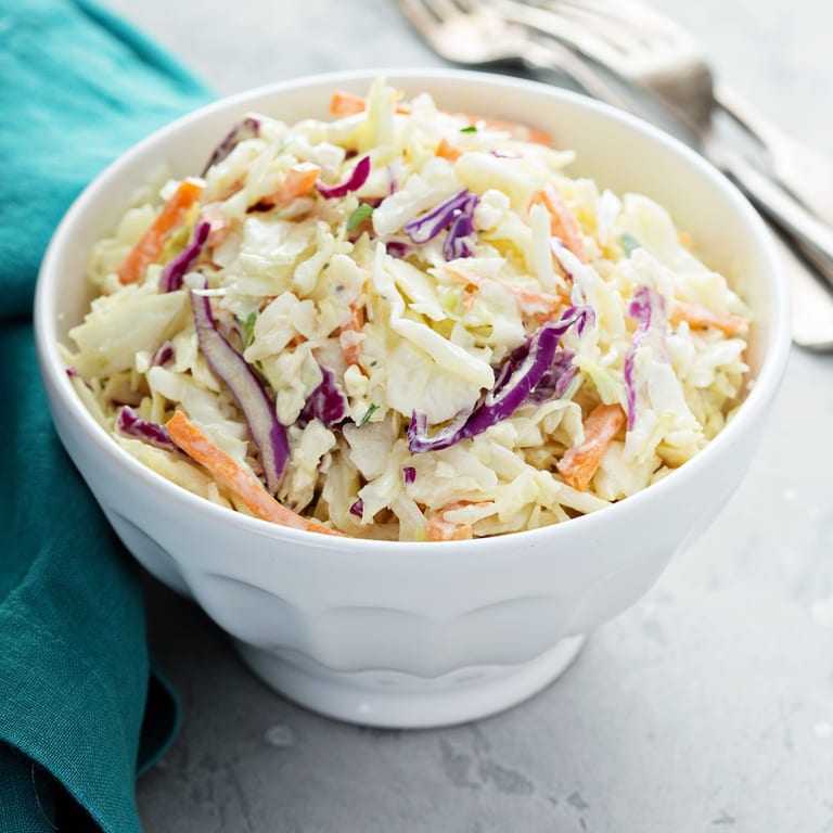 Savor Our Fresh Coleslaw