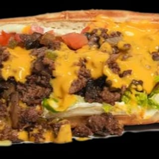 Philly Cheesesteak Burger