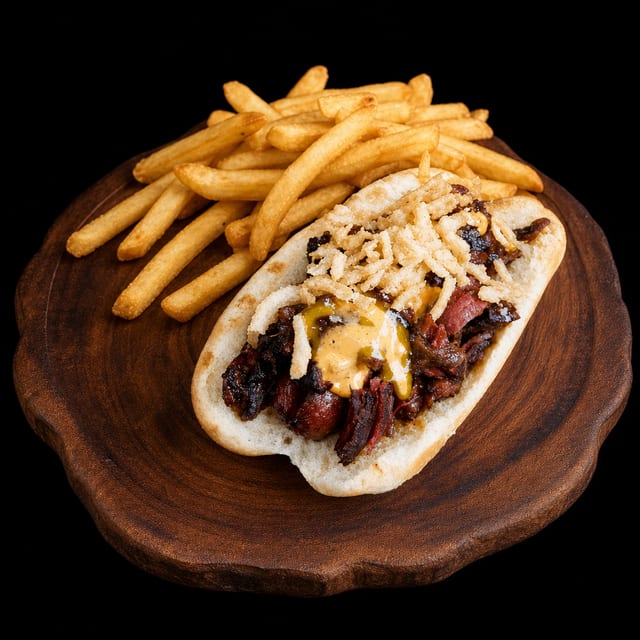The Boss BBQ Sausage.