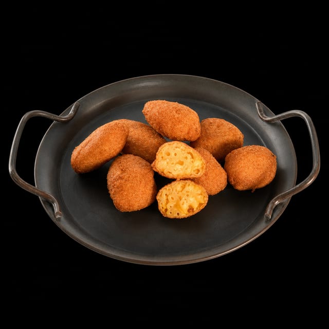 Mac N Cheese Bites.