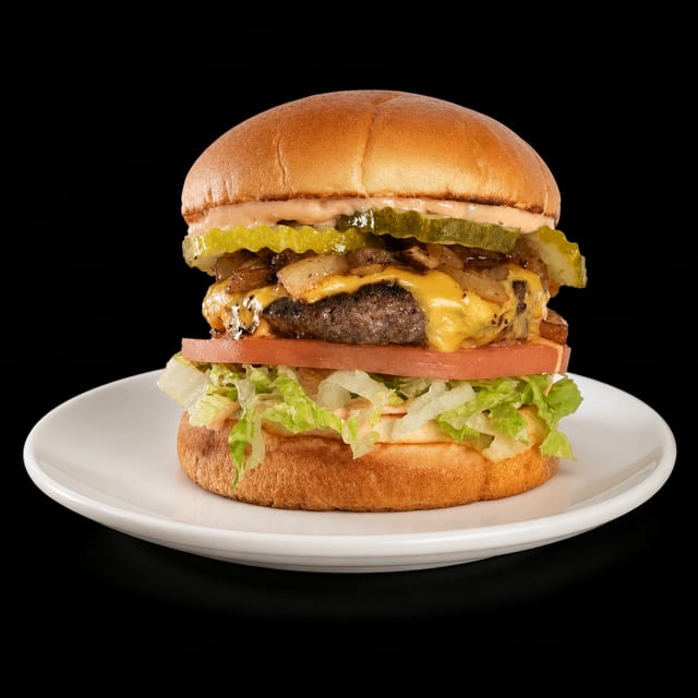 Shacks Original Burger.
