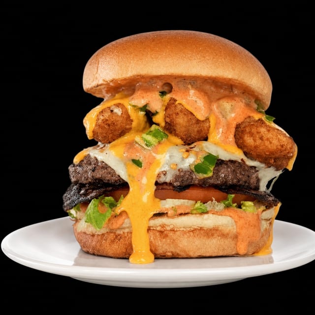 Blazin Glory Burger.