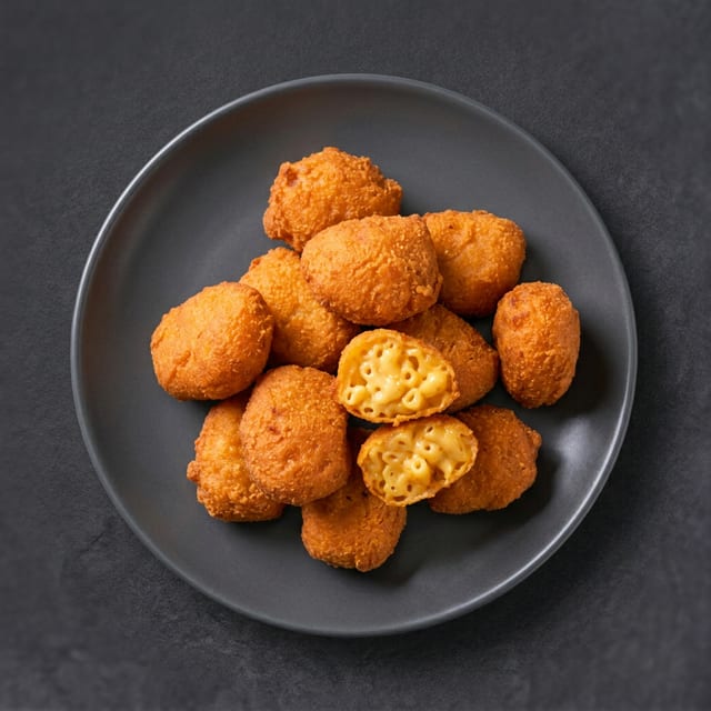 Mac N Cheese Bites.