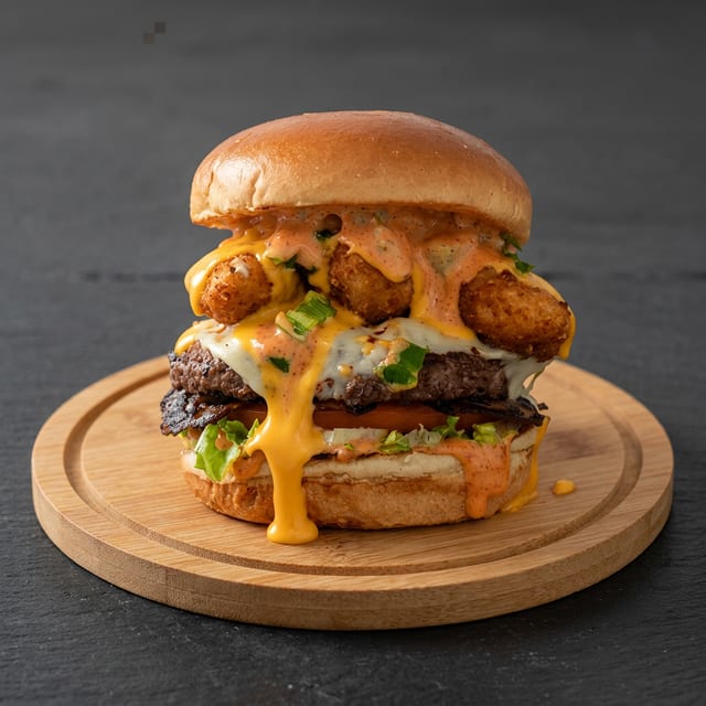 Blazin Glory Burger.